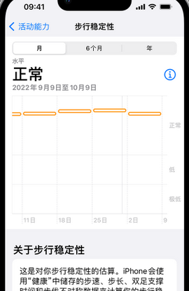 新郑iPhone手机维修如何在iPhone开启'步行稳定性通知'