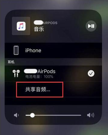 新郑苹果14音频维修点分享iPhone14音频共享设置方法 